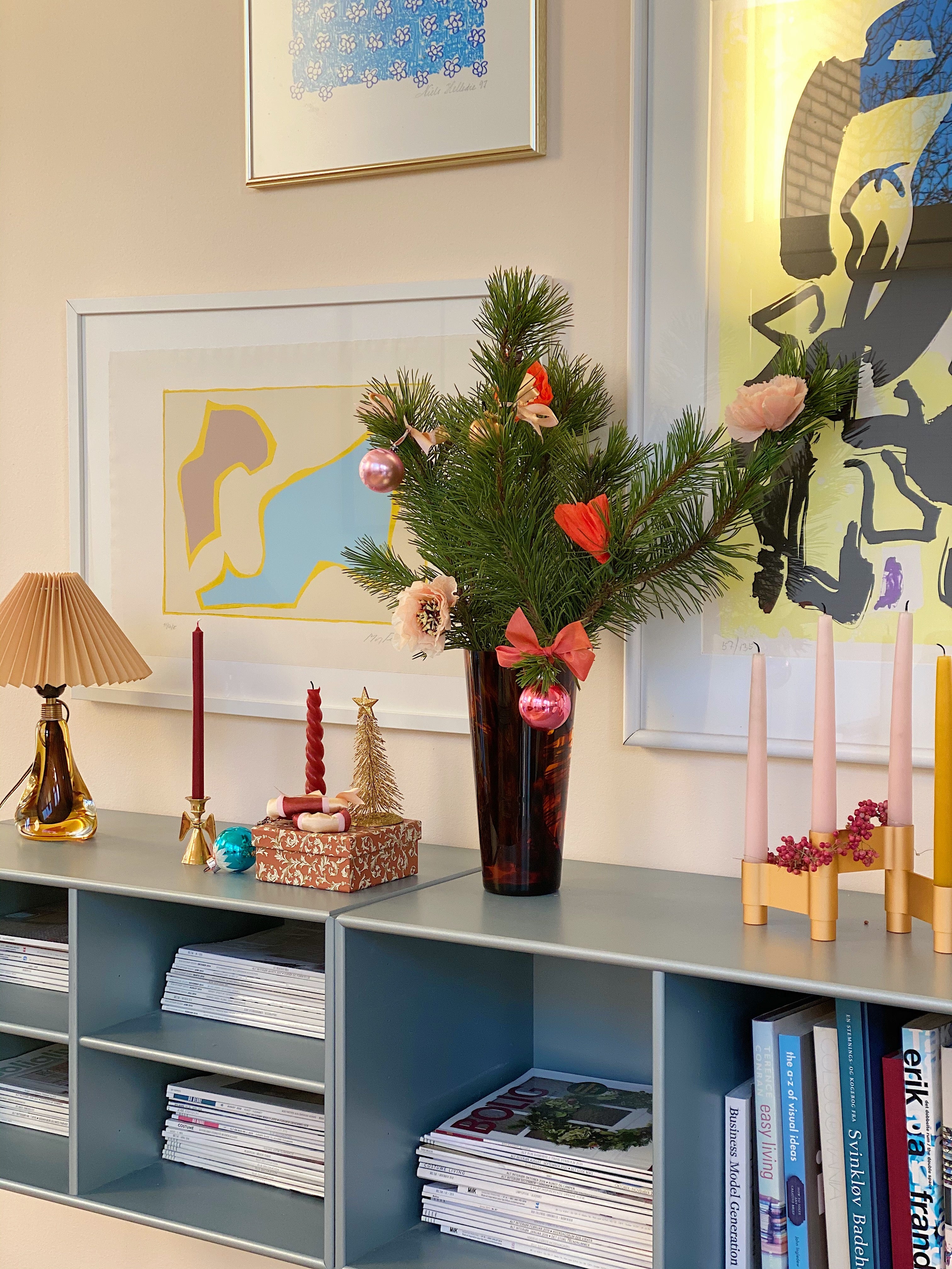 Poppy papirblomst - orange